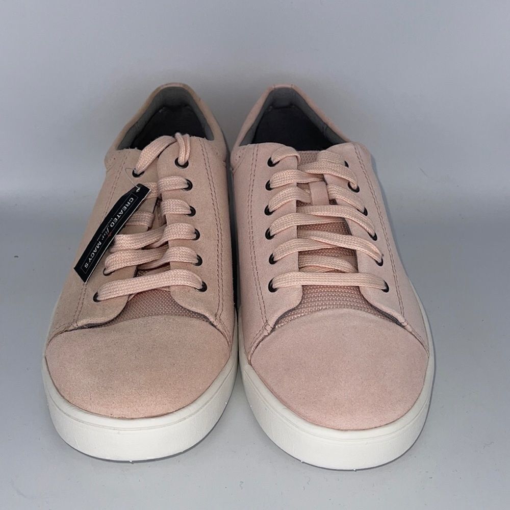 NWT Clark’s Landry Vibe Sneakers Pink Combo Suede